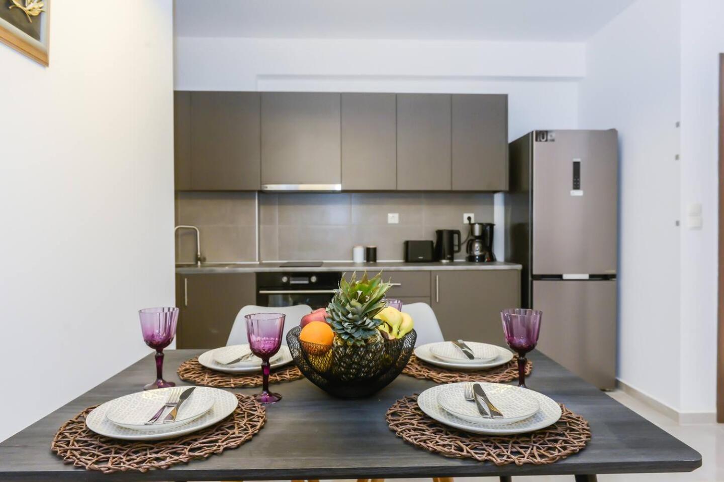 Katerina & Stefanos Family Apartments Archangelos  Eksteriør billede